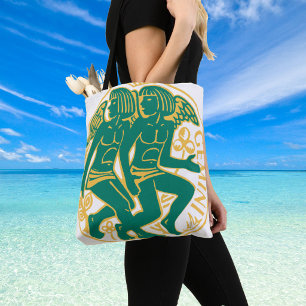 Gemini Sign of the Zodiac on a Tote Bag