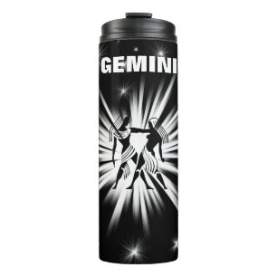 Gemini sign thermal tumbler