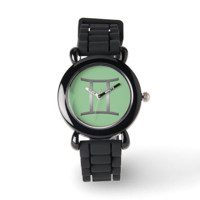 gemini - silver watch (Front)