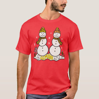 Gemini Snowman T-Shirt