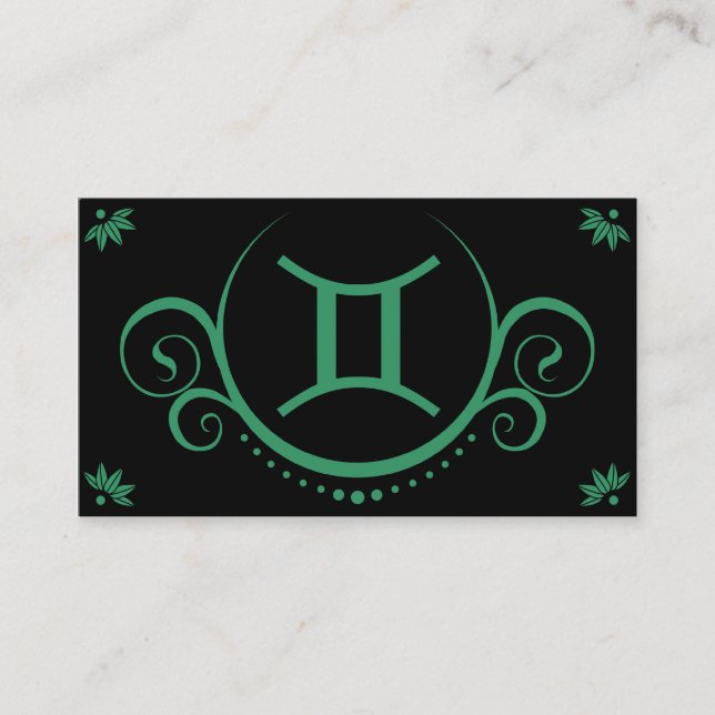 gemini sophistications business card (Front)