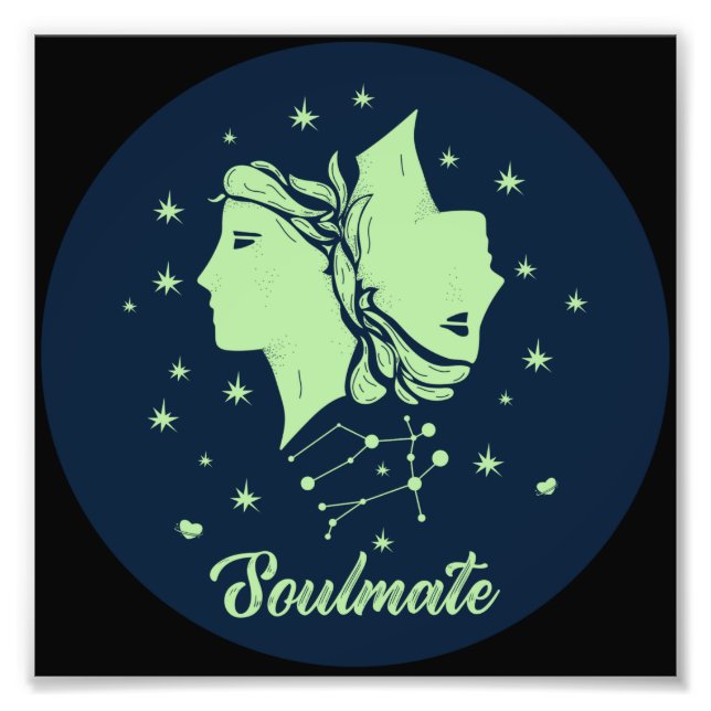 Gemini Soulmate | Zodiac Sign | Soulmate Love (Front)