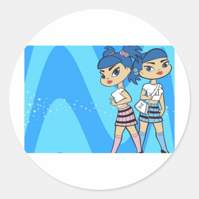 Gemini Stickers (Front)