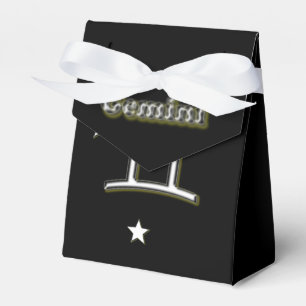 Gemini symbol favour box