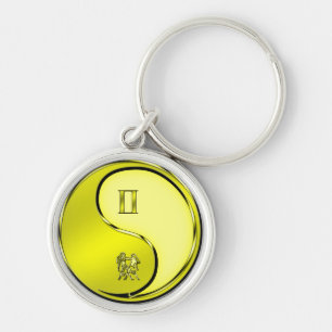 Gemini the Twins Key Ring