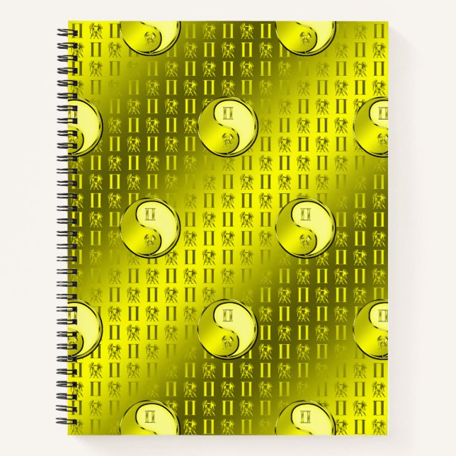Gemini the Twins Notebook (Front)