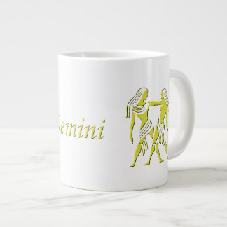Gemini the Twins Zodiac Astrology Star Sign Large Coffee Mug