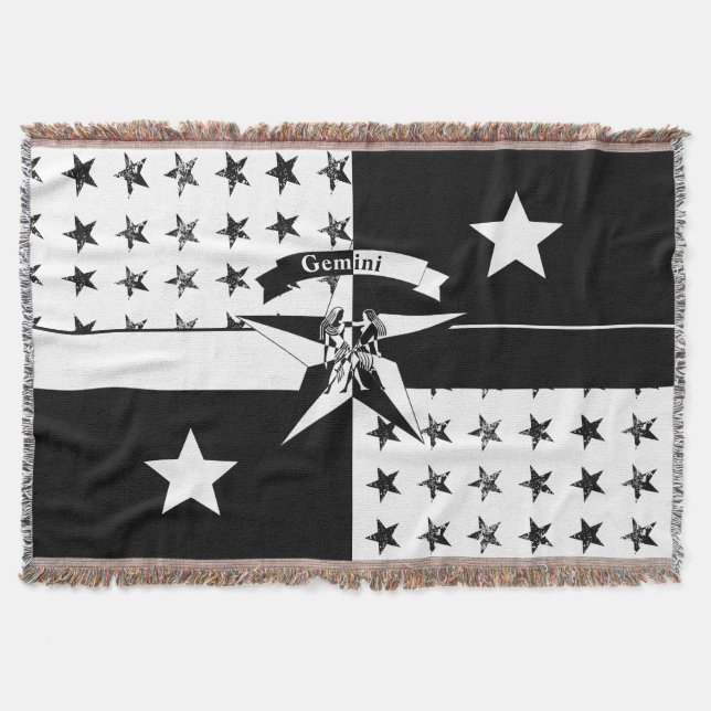 Gemini Throw Blanket (Front)