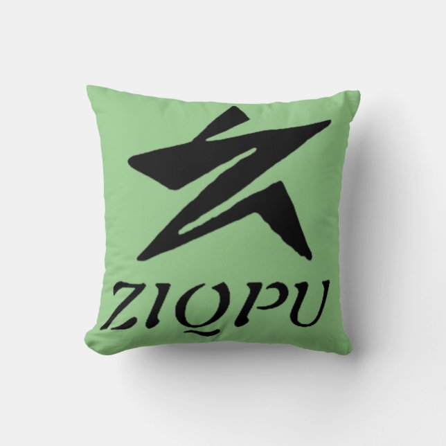 Gemini Throw Pillow (Front)