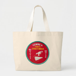 Gemini Titan 4: McDivitt and Young Large Tote Bag