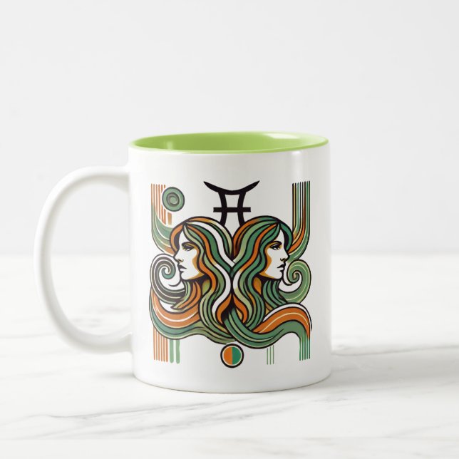 Gemini Two-Tone Coffee Mug (Left)