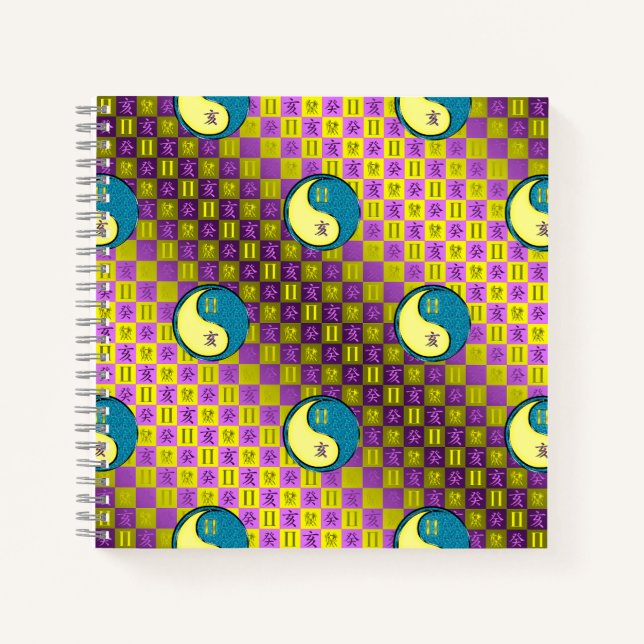 Gemini & Water Boar Notebook (Front)