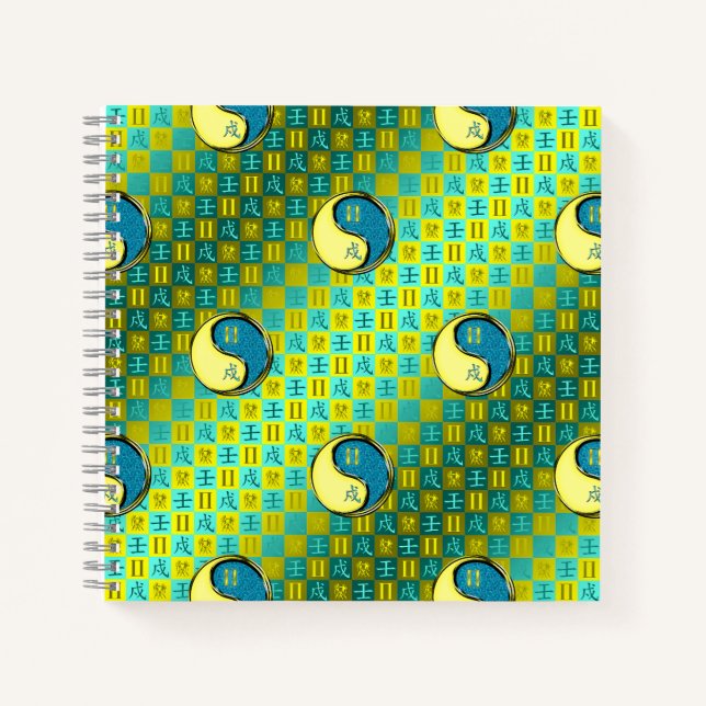 Gemini & Water Dog Notebook (Front)