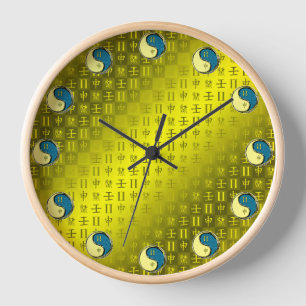 Gemini & Water Monkey Clock