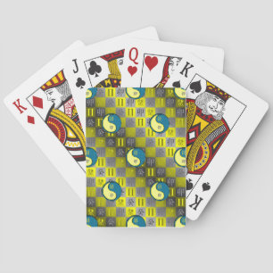 Gemini & Water Rabbit Playing Cards