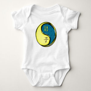 Gemini & Water Rat Baby Bodysuit