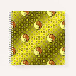 Gemini & Wood Dragon Notebook