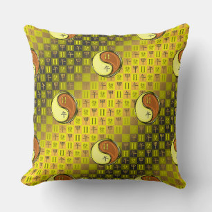 Gemini & Wood Horse Cushion