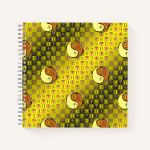 Gemini & Wood Horse Notebook