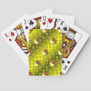 Gemini & Wood Monkey Playing Cards
