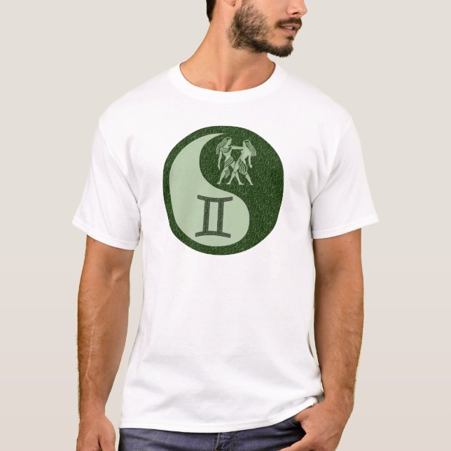 Gemini Yin Yang T-Shirt (Front)