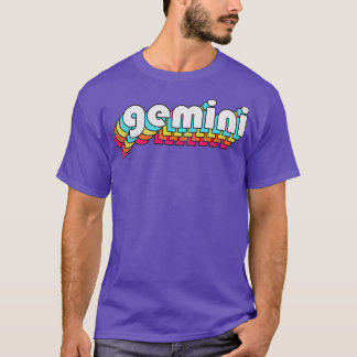 Gemini Zodiac Astrological Sign Design T-Shirt