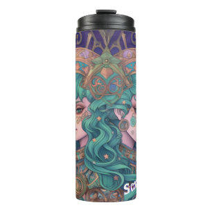 Gemini Zodiac Astrological Thermal Tumbler