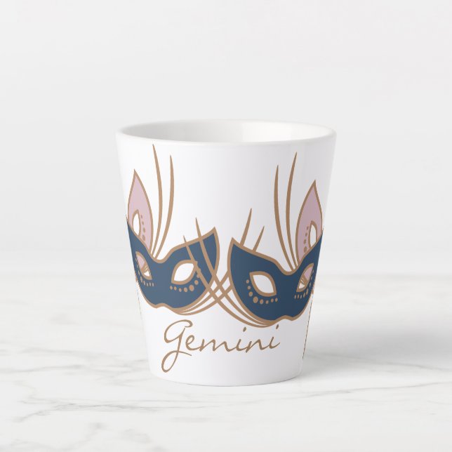 Gemini Zodiac Boho Coffee Mug (Front)
