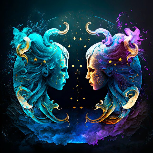 Gemini Zodiac Jigsaw Puzzle (Creator Uploaded)