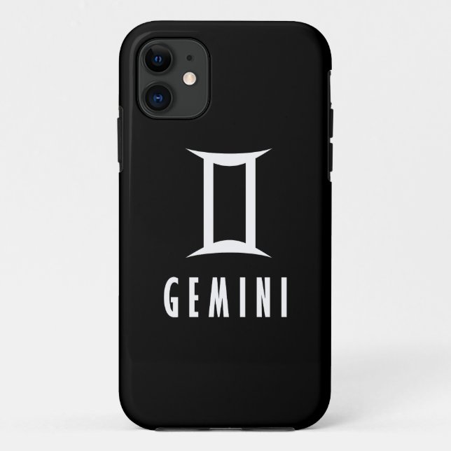 Gemini zodiac sign Case-Mate iPhone case (Back)