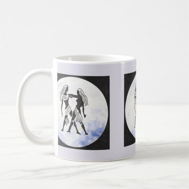 Gemini  - Zodiac Sign Coffee Mug (Left)
