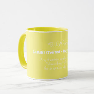 GEMINI Zodiac Sign Personality Traits Mug