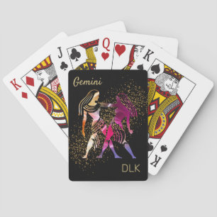 Gemini - Zodiac Sign Playing Cards