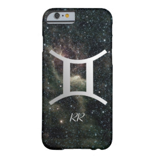 Gemini Zodiac Star Sign on Universe Barely There iPhone 6 Case