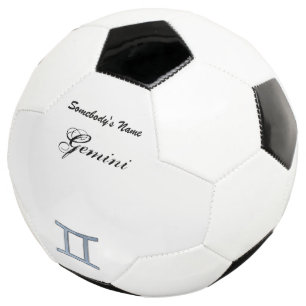 Gemini Zodiac Symbol Element by Kenneth Yoncich Soccer Ball