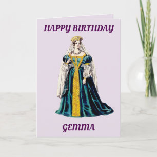 GEMMA ~ Personalised ~ Card