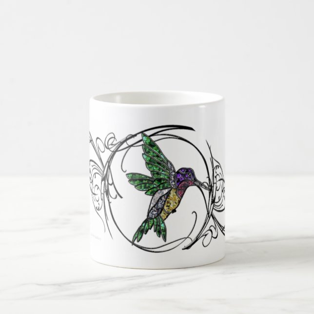 Gems Hummingbird Coffee Mug (Center)
