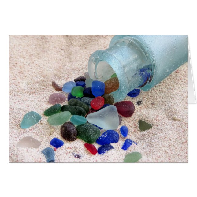 Gems in a Bottle - Sea Glass (Front Horizontal)