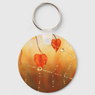 Gems of an Autumn Morning Keychain