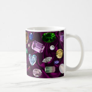 Gems On Velvet Coffee Mug