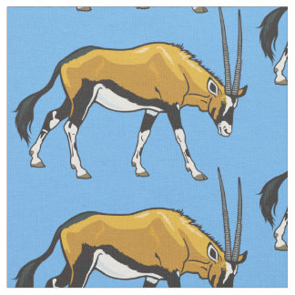Gemsbok, gemsbuck or South African oryx Fabric