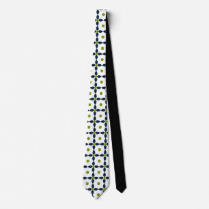 Gemstone Art, Blue and Yellow Tie