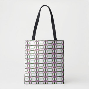 Gemstone Art, Purple Green Tote Bag