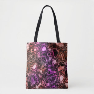 gemstone circuits - astro flare : tote bag