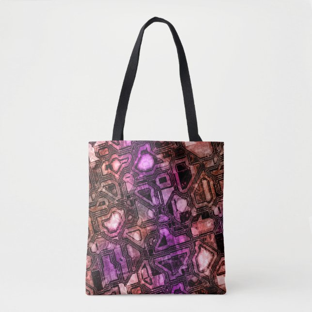 gemstone circuits - astro flare : tote bag (Front)