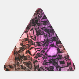 gemstone circuits - astro flare : triangle sticker