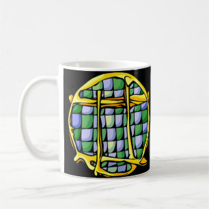 Gemstone Coloured Gemini Symbol Coffee Mug