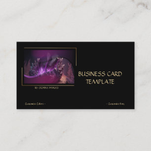 Gemstone Crystal Amethyst Jewellery Business Card