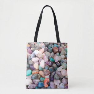 Gemstone geology mineral expensive tote bag