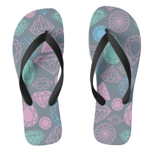 Gemstone Icon Pattern Thongs